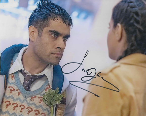 Sacha Dhawan 10X8 signed in Black Doctor Who