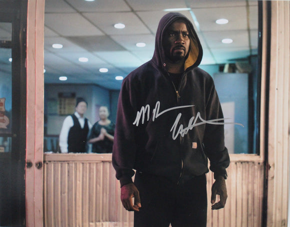 Mike Colter 11X14 signed in Silver Luke Cage