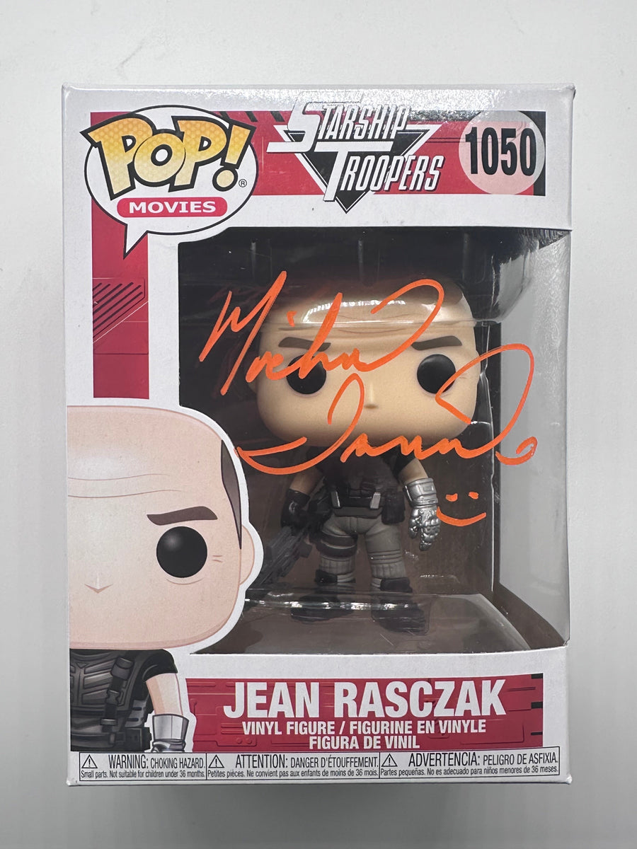 Micheal Ironside Signed Funko in Orange Starship Troopers