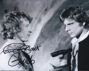 Paul Blake signed in Black A New Hope Star Wars