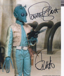 Paul Blake signed in Black A New Hope