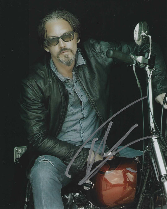 Tommy Flannagan 10x8 signed in Silver Sons of Anarchy