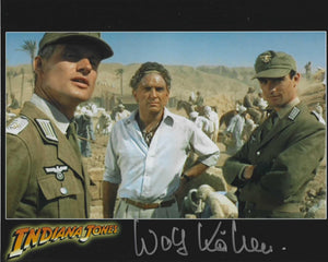 Wolf Kohler 10x8 signed in Silver Indiana Jones