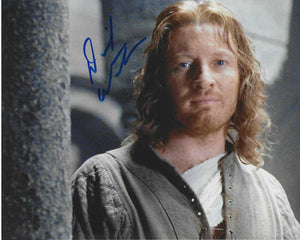 David Wenham Signed In Blue Lord Of The Rings