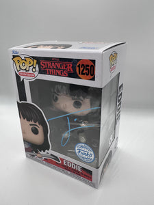 Joseph Quinn Signed Funko signed in Blue paint pen. WITH BECKETT