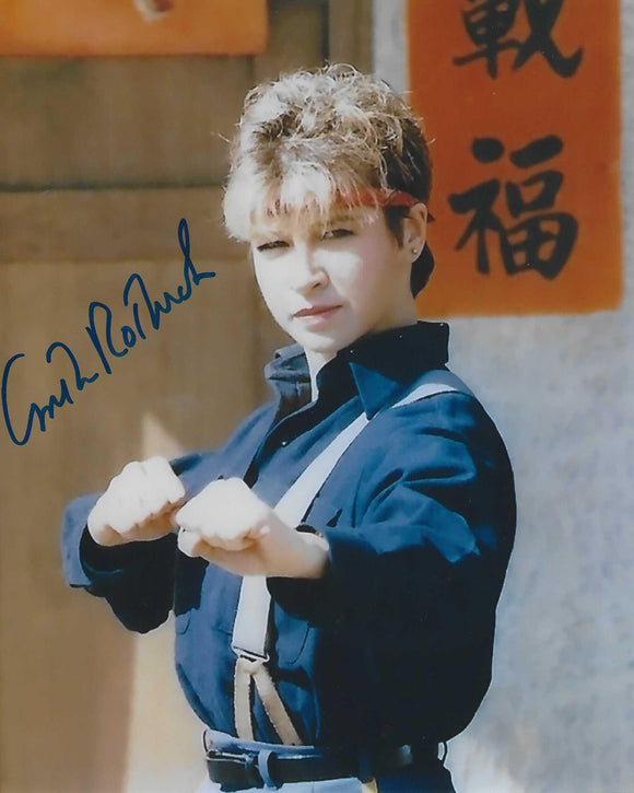 Cynthia Rothrock Signed In Blue – Showmasters Comic Con Official ...