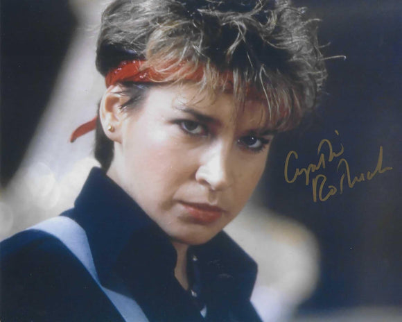 Cynthia Rothrock Signed In Gold