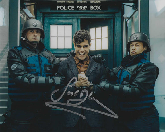 Sacha Dhawan 10x8  signed in Silver Doctor Who