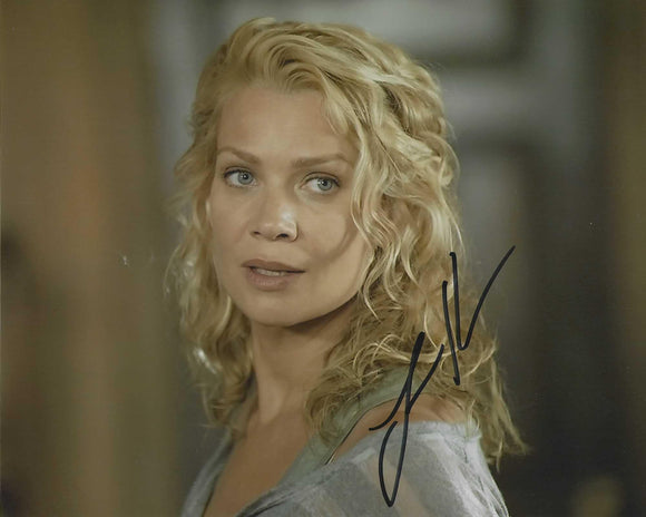Laurie Holden 10x8  signed in Black The Walking Dead