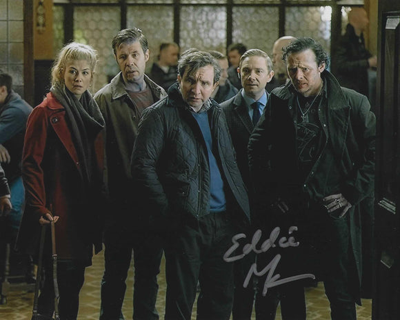 Eddie Marsden 10x8 signed in Silver The worlds end