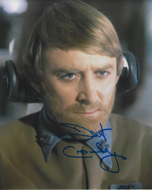 Dermot Crowley Signed In Blue Star Wars Return Of The Jedi