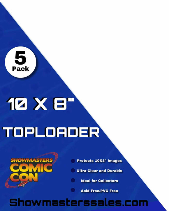 10 Pack of 10x8 Toploaders