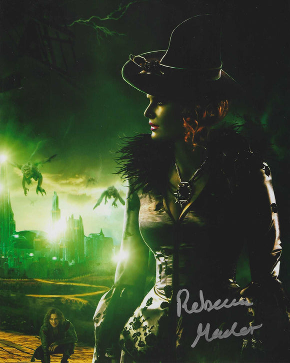 Rebecca Mader 10x8 signed in Silver Once upon a time