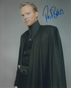 Paul Bettany 10x8 signed in Blue Solo