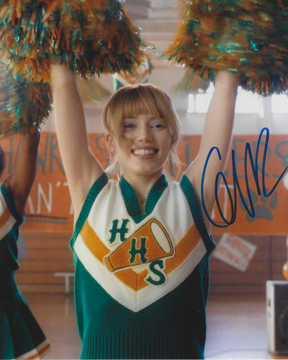 Grace Van Dien signed 10x8 in Blue stranger Things – Showmasters Comic ...