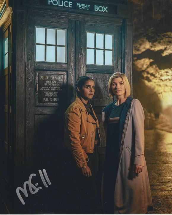 Mandip Gill Signed In Silver Doctor Who