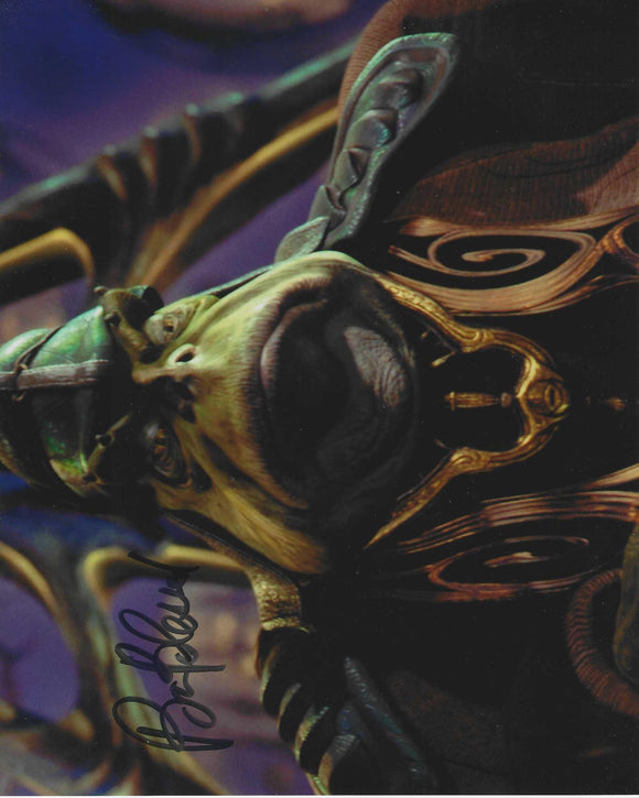 Bryan Blessed 10x8 signed in Black Star Wars