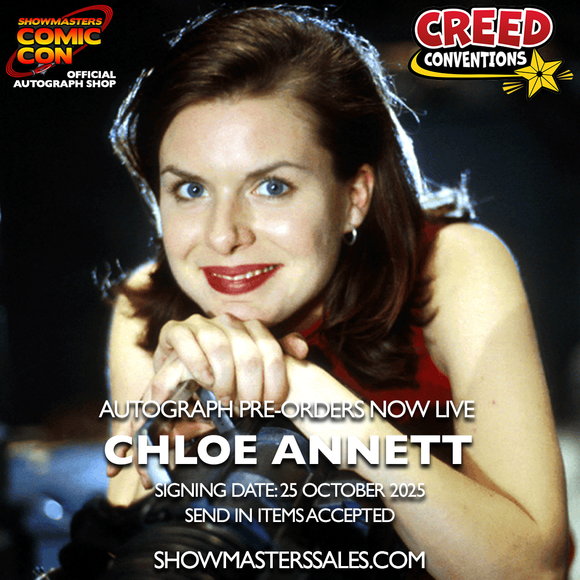 Chloe Annett Pre-order CREED EVENTS SHEFFIELD COMIC CON