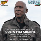 Colin McFarlane Pre-order London Comic Con Spring LCCS2026