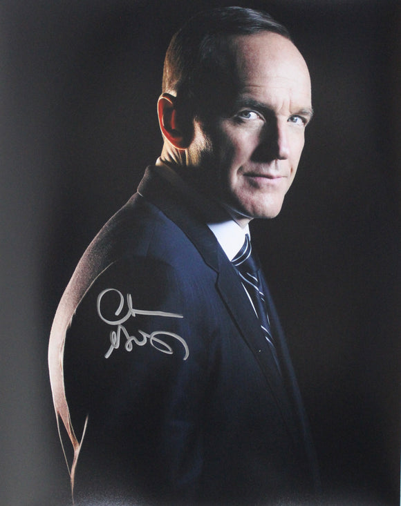 Clark Gregg 11X14 signed in Silver Agents of Shield