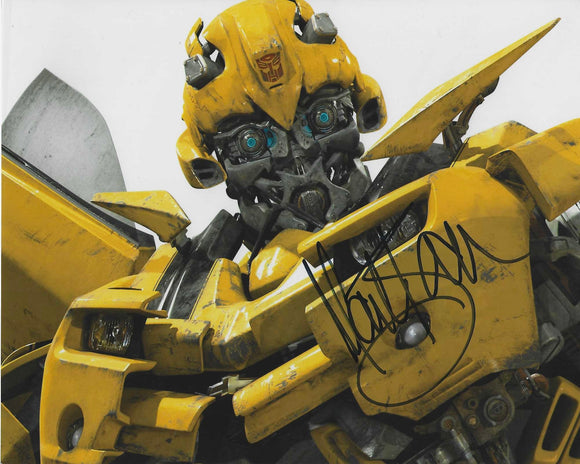 Mark Ryan 10X8 signed in Black Transformers