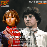 Frazer Hines & Wendy Padbury DOUBLE SIGNED 10x8 Pre-order Film and Comic Con Glasgow 2026 FCCG2026