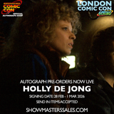 Holly De Jong Pre-order London Comic Con Spring LCCS2026