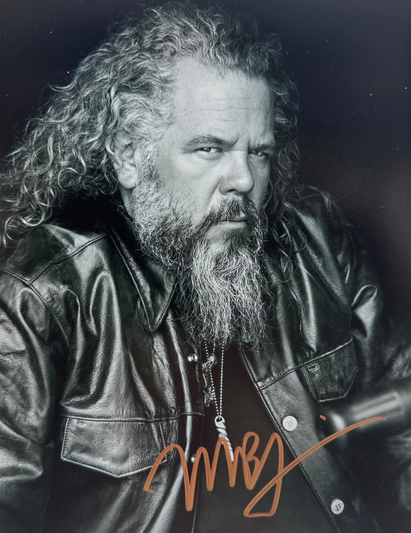 Mark Boone Jr 10 X 8 signed in Bronze Sons of Anarchy