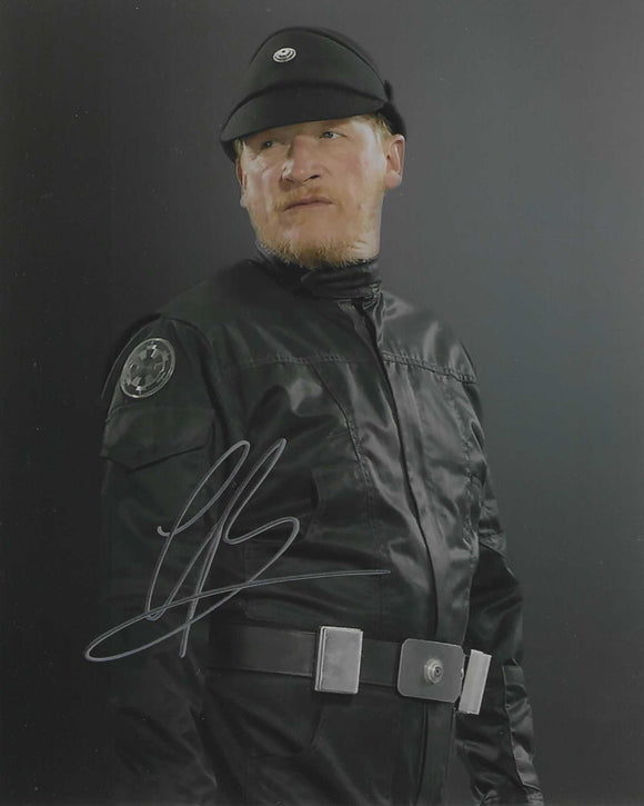 Geoff Bell 10X8 signed in Silver Star Wars Rogue One