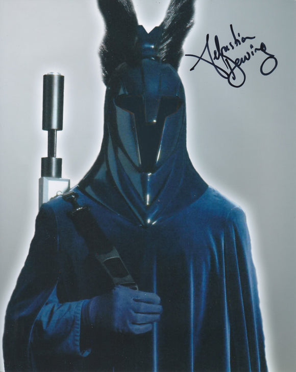 Sebastian Dewing 10x8 signed in Black Star Wars