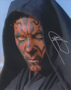 Ray Park 10x8 signed in SIlver Star Wars