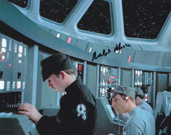 Ralph Morse 10x8 signed in Black Star Wars