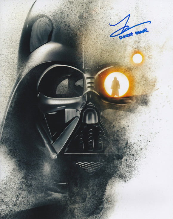Tom O'Connell 10x8 signed in Blue Star Wars