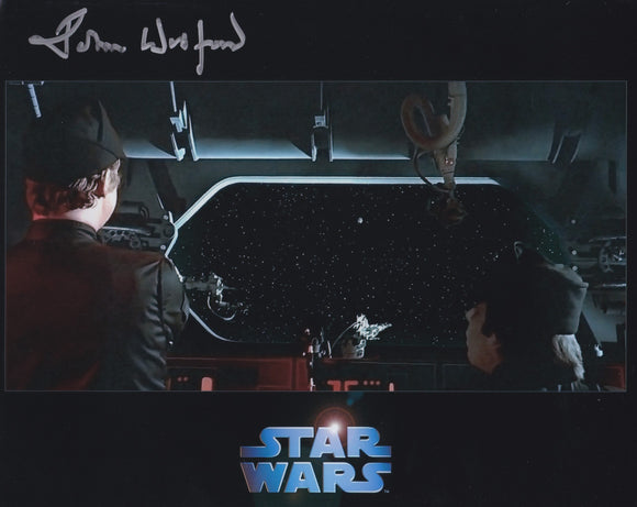 John Wreford 10x8 signed in Silver Star Wars