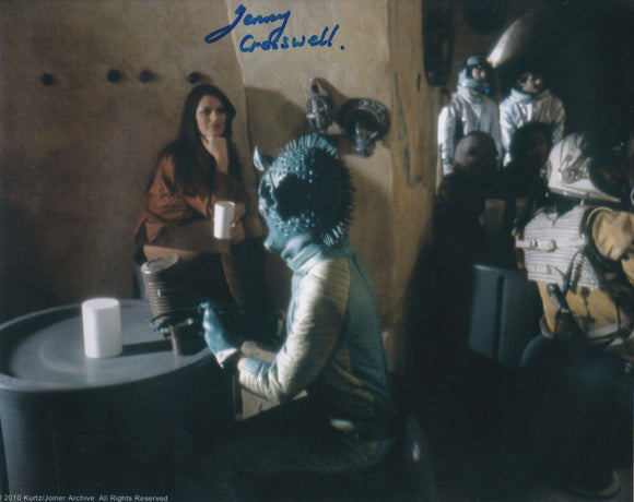 Jenny cresswell 10x8 signed in Blue Star wars