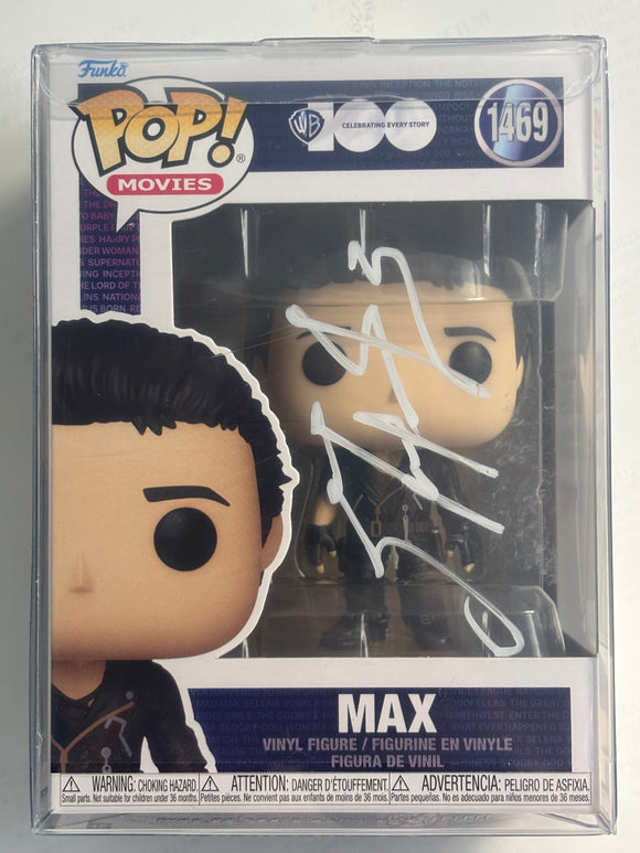 Mel Gibson Signed Max Funko in White Paint Pen Mad Max