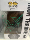 Game of Thrones Funko TRIPLE SIGNED in Green Paint Pen