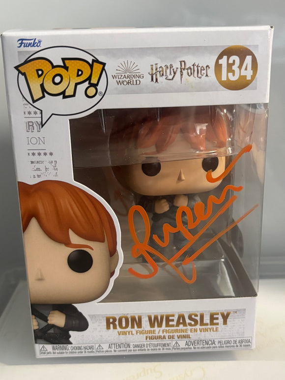 Rupert Grint Ron Weasley Harry Potter Funko Funko in Orange Paint Pen