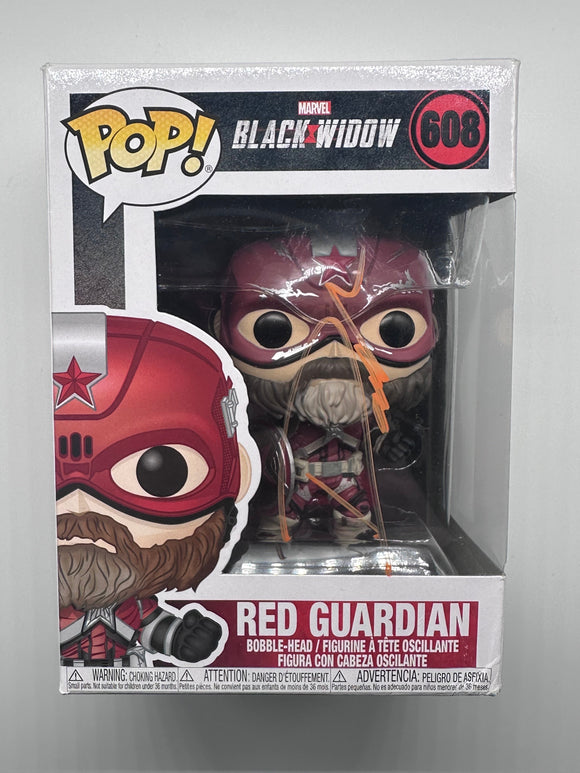 David Harbour Signed Funko in Orange Marvel