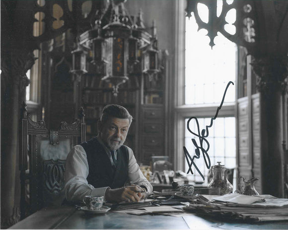 Andy Serkis The Batman 10x8 Signed in Black Pen