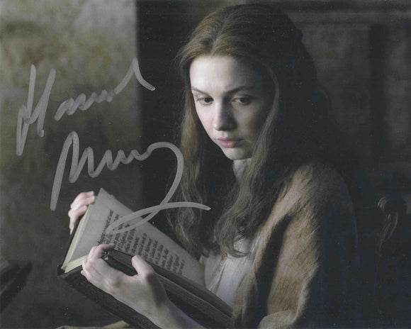 Hannah Murray Game of Thrones 10x8 Signed in Silver Pen