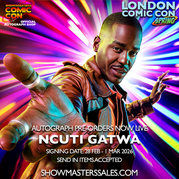 Ncuti Gatwa Pre-order London Comic Con Spring LCCS2026