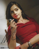 Jenna Coleman 10x8 signed in Black - Doctor Who