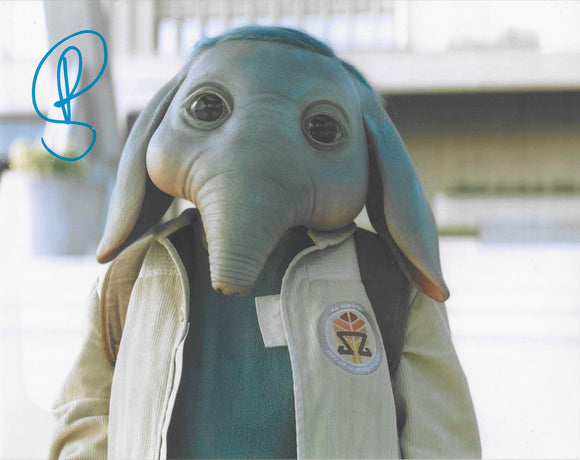 Robert Timothy Smith Skelaton Crew 10x8 signed in Blue Paint Pen