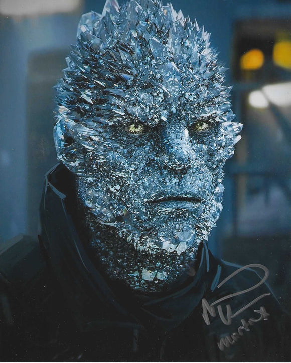 Michael Rosenbaum 10x8 signed in Silver Guardians of the Galaxy.