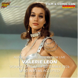 Valerie Leon Pre-order Film and Comic Con Cardiff 2026 FCCC2026