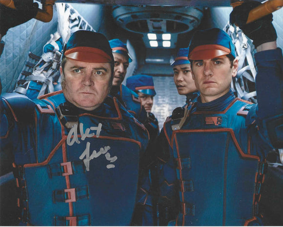 Alex Ferns Star Wars Andor 10x8 signed in Silver Pen