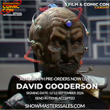 David Gooderson Pre-order Film and Comic Con Cardiff 2026 FCCC2026