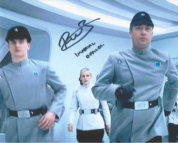 Richard Price Star Wars Andor 10x8 Signed in Black Pen