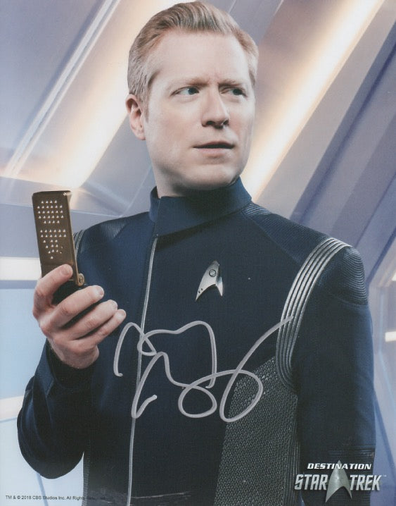 Anthony Rapp 10x8 signed in silver DST Official Picture